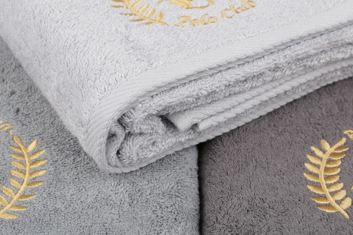 Set prosoape de baie 402, Diverse culori, Diverse configurații, Diverse dimensiuni - Gri deschis - Gri - Gri închis - 70x140 cm - 3 bucăți | SKU: 355BHP2464 | Set prosoape de baie 402, varianta Gri deschis - Gri - Gri închis - 70x140 cm - 3 bucăți, produs pentru amenajarea locuinței, disponibil online în România la CasaMob
