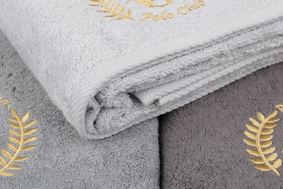 Gri deschis - Gri - Gri închis - 70x140 cm - 3 bucăți | SKU: 355BHP2464 | Set prosoape de baie 402, varianta Gri deschis - Gri - Gri închis - 70x140 cm - 3 bucăți, produs pentru amenajarea locuinței, disponibil online în România la CasaMob