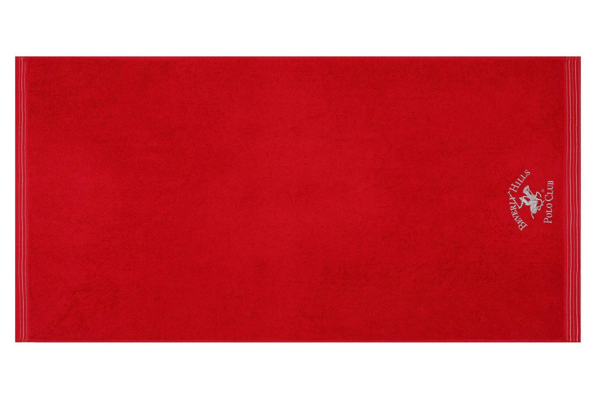 Set prosoape de baie 2 bucăți 405, Diverse culori, Diverse dimensiuni - Albastru închis - Roșu - 70x140 cm | SKU: 355BHP2602 | Set prosoape de baie 2 bucăți 405, varianta Albastru închis - Roșu - 70x140 cm, produs pentru amenajarea locuinței, disponibil online în România la CasaMob