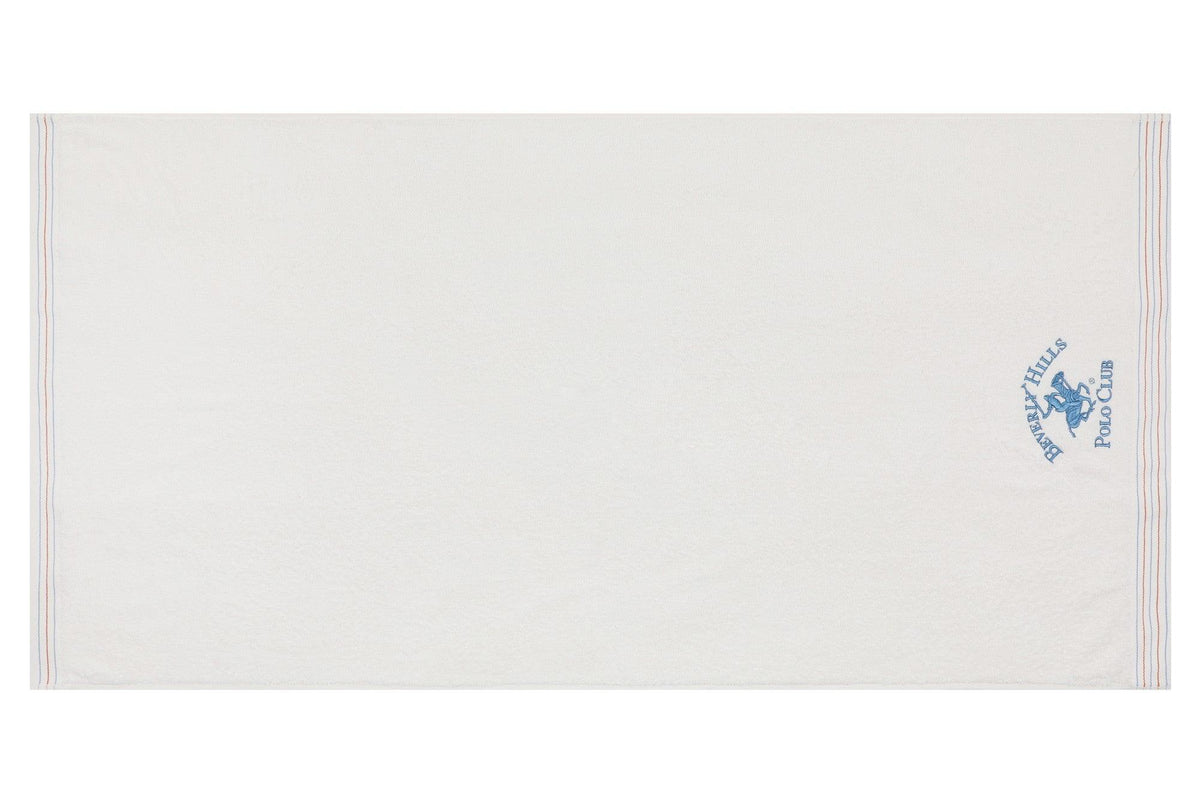 Alb - Albastru închis - 70x140 cm | SKU: 355BHP2603 | Set prosoape de baie 2 bucăți 405, varianta Alb - Albastru închis - 70x140 cm, produs pentru amenajarea locuinței, disponibil online în România la CasaMob