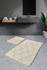 Covoraș de baie 2 bucăți Infinity, Diverse culori, 60x100 cm - Ecru | SKU: 359CHL2255 | Covoraș de baie 2 bucăți Infinity, 60x100 cm, varianta Ecru, produs pentru amenajarea locuinței, disponibil online în România la CasaMob