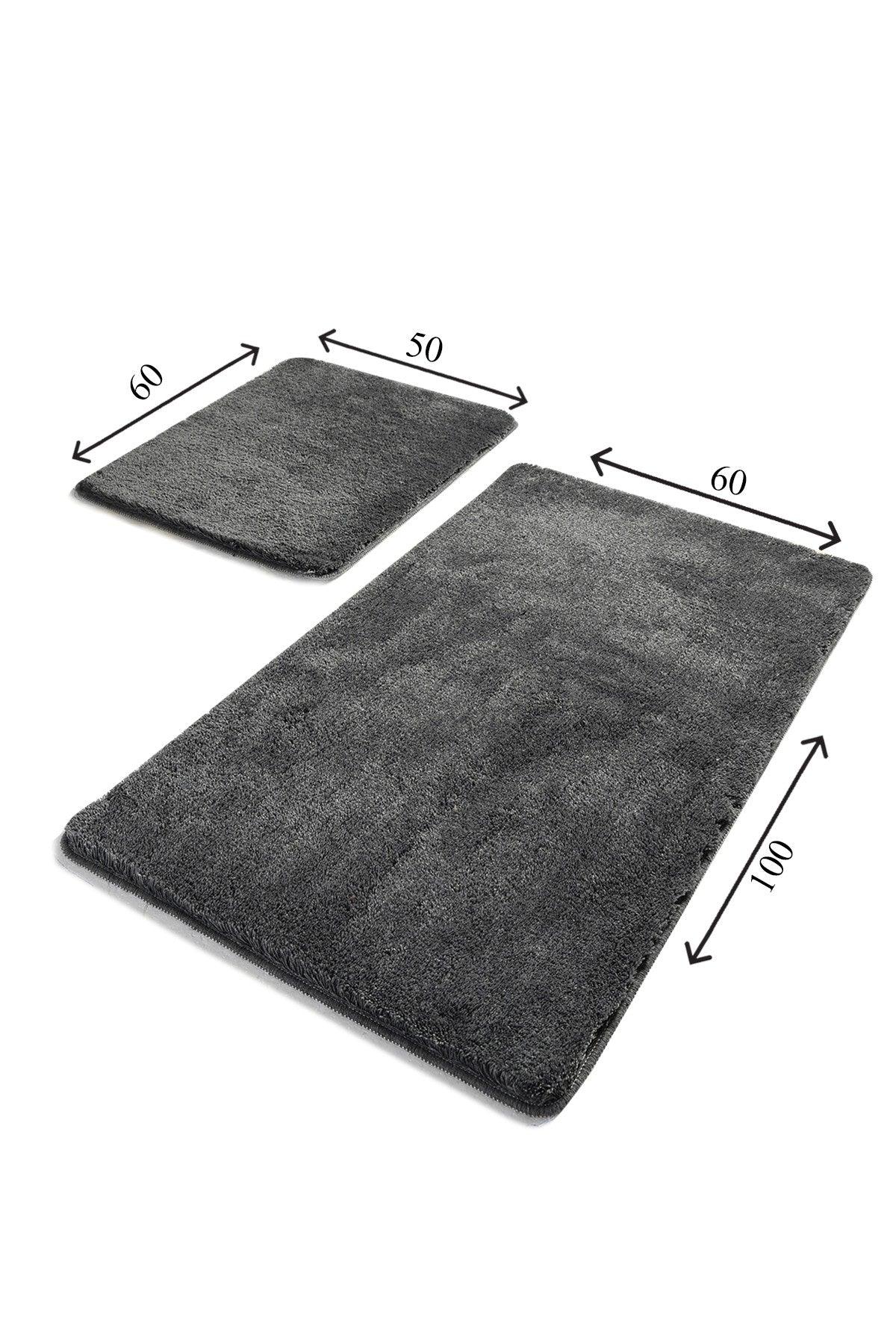 Covoraș de baie Havai, Diverse culori, Diverse configurații, Diverse dimensiuni - Fumuriu - 60x100 cm - 2 bucăți | SKU: 359CHL2331 | Covoraș de baie Havai, varianta Fumuriu - 60x100 cm - 2 bucăți, produs pentru amenajarea locuinței, disponibil online în România la CasaMob