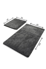 Covoraș de baie Havai, Diverse culori, Diverse configurații, Diverse dimensiuni - Fumuriu - 60x100 cm - 2 bucăți | SKU: 359CHL2331 | Covoraș de baie Havai, varianta Fumuriu - 60x100 cm - 2 bucăți, produs pentru amenajarea locuinței, disponibil online în România la CasaMob