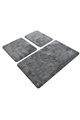 Covoraș de baie Havai, Diverse culori, Diverse configurații, Diverse dimensiuni - Fumuriu - 60x100 cm - 3 bucăți | SKU: 359CHL3222 | Covoraș de baie Havai, varianta Fumuriu - 60x100 cm - 3 bucăți, produs pentru amenajarea locuinței, disponibil online în România la CasaMob