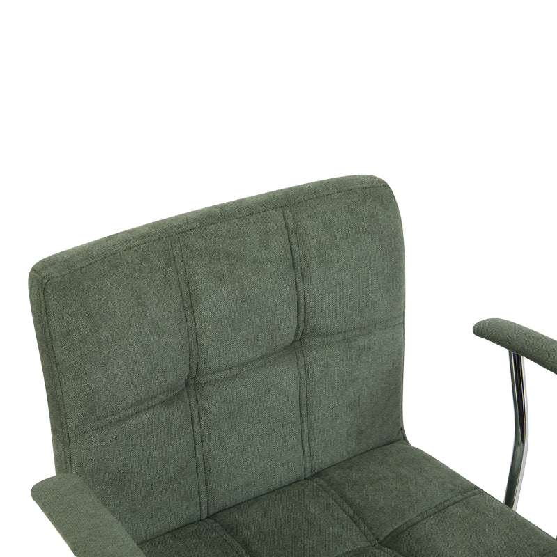 Scaun de birou Buleco, Stofă, Verde