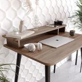 Birou Delux, Diverse culori, Diverse dimensiuni - Nuc - 90x75x63 cm | SKU: 362ANT1104 | Birou Delux, varianta Nuc - 90x75x63 cm, produs pentru amenajarea locuinței, disponibil online în România la CasaMob