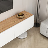 Comodă TV West, Diverse culori, 150x32x30 cm - Alb - Pin atlantic | SKU: 362ANT1155 | Comodă TV West, 150x32x30 cm, varianta Alb - Pin atlantic, produs pentru amenajarea locuinței, disponibil online în România la CasaMob