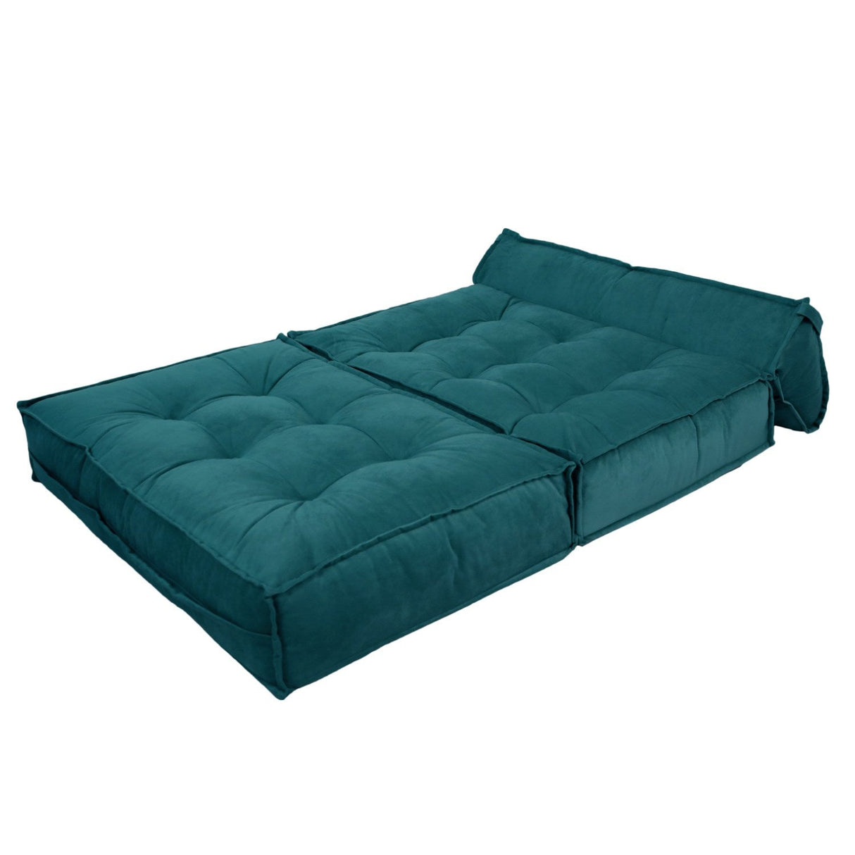 Canapea extensibilă 2 locuri Mocca, Diverse culori, 120x78x78 cm - Verde petrol | SKU: 363SLD1107 | Canapea extensibilă 2 locuri Mocca, 120x78x78 cm, varianta Verde petrol, produs pentru amenajarea locuinței, disponibil online în România la CasaMob