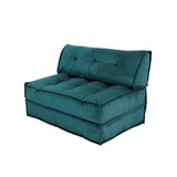 Canapea extensibilă 2 locuri Mocca, Diverse culori, 120x78x78 cm - Verde petrol | SKU: 363SLD1107 | Canapea extensibilă 2 locuri Mocca, 120x78x78 cm, varianta Verde petrol, produs pentru amenajarea locuinței, disponibil online în România la CasaMob