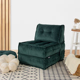 Fotoliu extensibil Mocca, Diverse culori, 65x78x78 cm - Petrol green | SKU: 363SLD1110 | Fotoliu extensibil Mocca, 65x78x78 cm, varianta Petrol green, produs pentru amenajarea locuinței, disponibil online în România la CasaMob