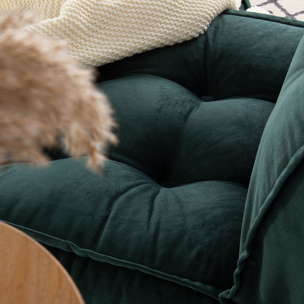 Fotoliu extensibil Mocca, Diverse culori, 65x78x78 cm - Petrol green | SKU: 363SLD1110 | Fotoliu extensibil Mocca, 65x78x78 cm, varianta Petrol green, produs pentru amenajarea locuinței, disponibil online în România la CasaMob