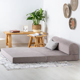 Canapea extensibilă 2 locuri Magic, Diverse culori, 120x82x57 cm - Gri deschis | SKU: 363SLD1115 | Canapea extensibilă 2 locuri Magic, 120x82x57 cm, varianta Gri deschis, produs pentru amenajarea locuinței, disponibil online în România la CasaMob