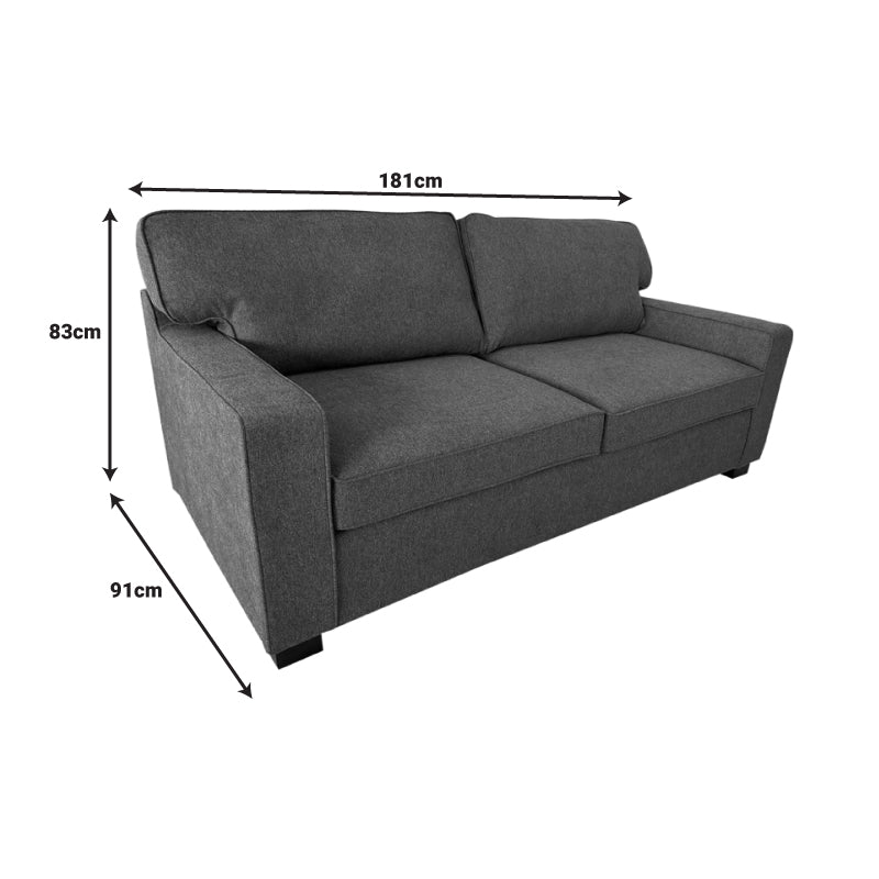 Canapea extensibilă 2 locuri Polaris, Diverse culori, 181x91x83 cm - Verde kaki | SKU: 365-000002 | Canapea extensibilă 2 locuri Polaris, 181x91x83 cm, varianta Verde kaki, produs pentru amenajarea locuinței, disponibil online în România la CasaMob