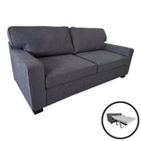 Canapea extensibilă 2 locuri Polaris, Diverse culori, 181x91x83 cm - Gri închis | SKU: 365-000004 | Canapea extensibilă 2 locuri Polaris, 181x91x83 cm, varianta Gri închis, produs pentru amenajarea locuinței, disponibil online în România la CasaMob
