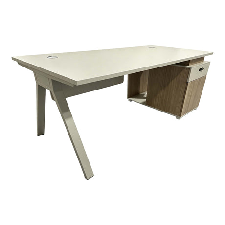 Birou Spark, Stejar-Bej, 150x70x75 cm