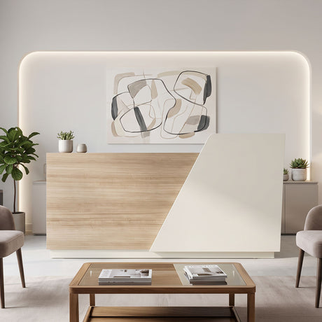 Birou Kalu, Stejar-Bej, 180x60x105 cm