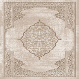 Covor de living / dormitor Persian antiderapant, Lavabil, Bej, 120x180 cm