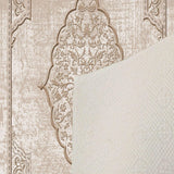 Covor de living / dormitor Persian antiderapant, Lavabil, Bej, 120x180 cm