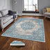 Covor de living / dormitor, Lavabil, Antidarepant Turcoaz, 80x300 cm, SKU 369HFT3529