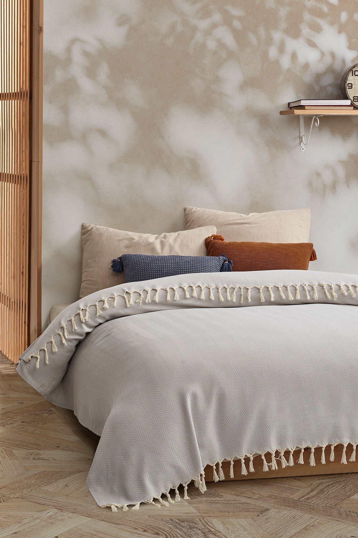 Cuvertură Ermes, Diverse culori, 200x230 cm - Gri deschis | SKU: 372VDN1234 | Cuvertură Ermes, 200x230 cm, varianta Gri deschis, produs pentru amenajarea locuinței, disponibil online în România la CasaMob