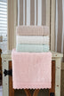 Set prosoape de baie 4 bucăți Dantelli 4'lü, Roz - Mentă - Alb - Bej, 50x90 cm, SKU 373VDN1105, imagine 1