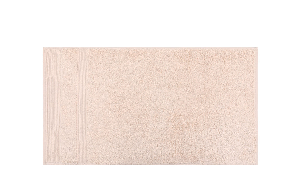 Set prosoape de baie 4 bucăți Ares 50, Alb - Bej - Maro - Gri, 50x90 cm