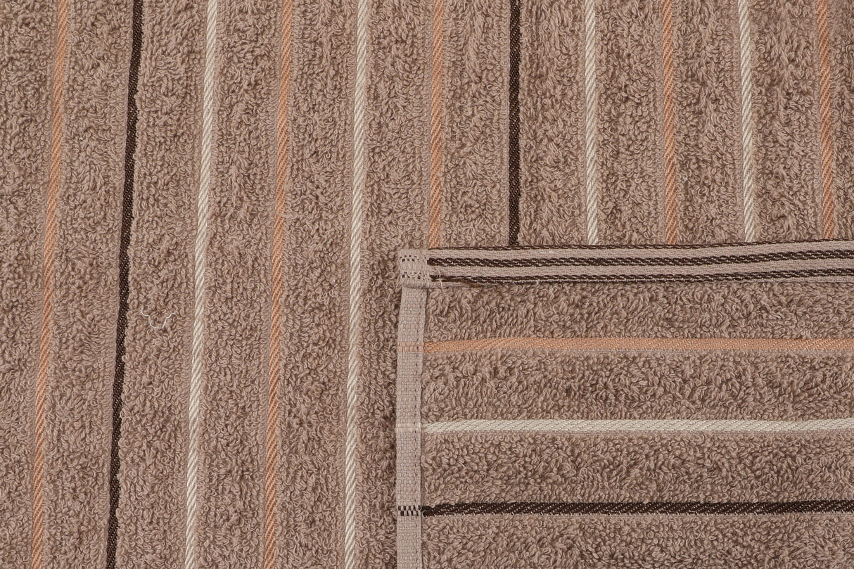 Set prosoape de baie 3 bucăți Milan 3'lü Set, Diverse culori, Diverse dimensiuni - Bej - Maro - Mink - 70x140 cm | SKU: 373VDN1134 | Set prosoape de baie 3 bucăți Milan 3'lü Set, varianta Bej - Maro - Mink - 70x140 cm, produs pentru amenajarea locuinței, disponibil online în România la CasaMob