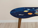 Masă pentru copii Planets, Multicolor, 60x70x120 cm