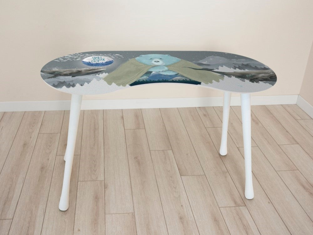 Masă pentru copii Polar, Multicolor, 60x70x120 cm