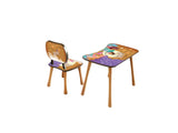Masă pentru copii PSTK02-TBL, Multicolor, 65x60x41 cm