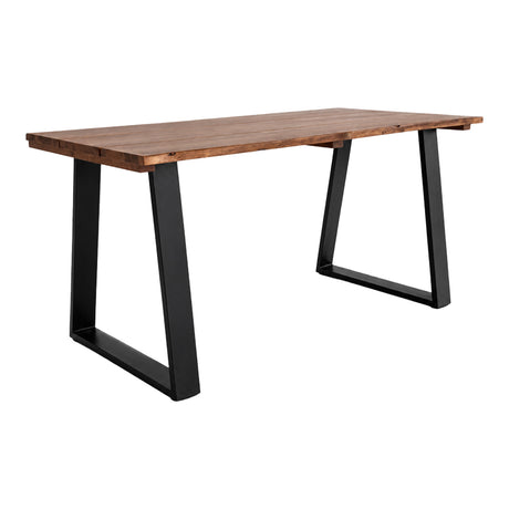 Masă dining Miles, Nuc, 200x100x76 cm