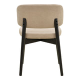 Scaun Siena, Lemn de arbore de cauciuc, Diverse culori, 48x50x81 cm - Bej-Negru | SKU: 381-000017 | Scaun Siena, Lemn de arbore de cauciuc, 48x50x81 cm, varianta Bej-Negru, produs pentru amenajarea locuinței, disponibil online în România la CasaMob
