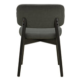Scaun Siena, Lemn de arbore de cauciuc, Diverse culori, 48x50x81 cm - Negru | SKU: 381-000018 | Scaun Siena, Lemn de arbore de cauciuc, 48x50x81 cm, varianta Negru, produs pentru amenajarea locuinței, disponibil online în România la CasaMob