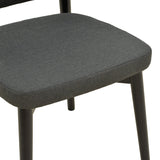 Scaun Siena, Lemn de arbore de cauciuc, Diverse culori, 48x50x81 cm - Negru | SKU: 381-000018 | Scaun Siena, Lemn de arbore de cauciuc, 48x50x81 cm, varianta Negru, produs pentru amenajarea locuinței, disponibil online în România la CasaMob