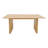 Masă dining Eleganza, MDF, Sonoma, 180x99x76 cm