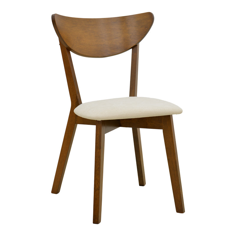 Crem | SKU: 381-000022 | Scaun Canon, Lemn masiv și tapițerie, 43x43x79 cm, varianta Crem, produs pentru amenajarea locuinței, disponibil online în România la CasaMob