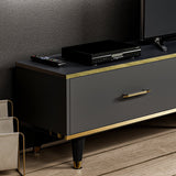 Comodă TV Aren, Diverse culori, 180x35x44 cm - Antracit | SKU: 382NRC1126 | Comodă TV Aren, 180x35x44 cm, varianta Antracit, produs pentru amenajarea locuinței, disponibil online în România la CasaMob
