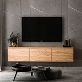 Comodă TV Neon, Diverse culori, 160x32x35 cm - Pin atlantic | SKU: 382NRC1132 | Comodă TV Neon, 160x32x35 cm, varianta Pin atlantic, produs pentru amenajarea locuinței, disponibil online în România la CasaMob