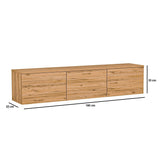 Comodă TV Neon, Diverse culori, 160x32x35 cm - Pin atlantic | SKU: 382NRC1132 | Comodă TV Neon, 160x32x35 cm, varianta Pin atlantic, produs pentru amenajarea locuinței, disponibil online în România la CasaMob