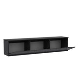Comodă TV Neon, Diverse culori, 160x32x35 cm - Antracit | SKU: 382NRC1133 | Comodă TV Neon, 160x32x35 cm, varianta Antracit, produs pentru amenajarea locuinței, disponibil online în România la CasaMob