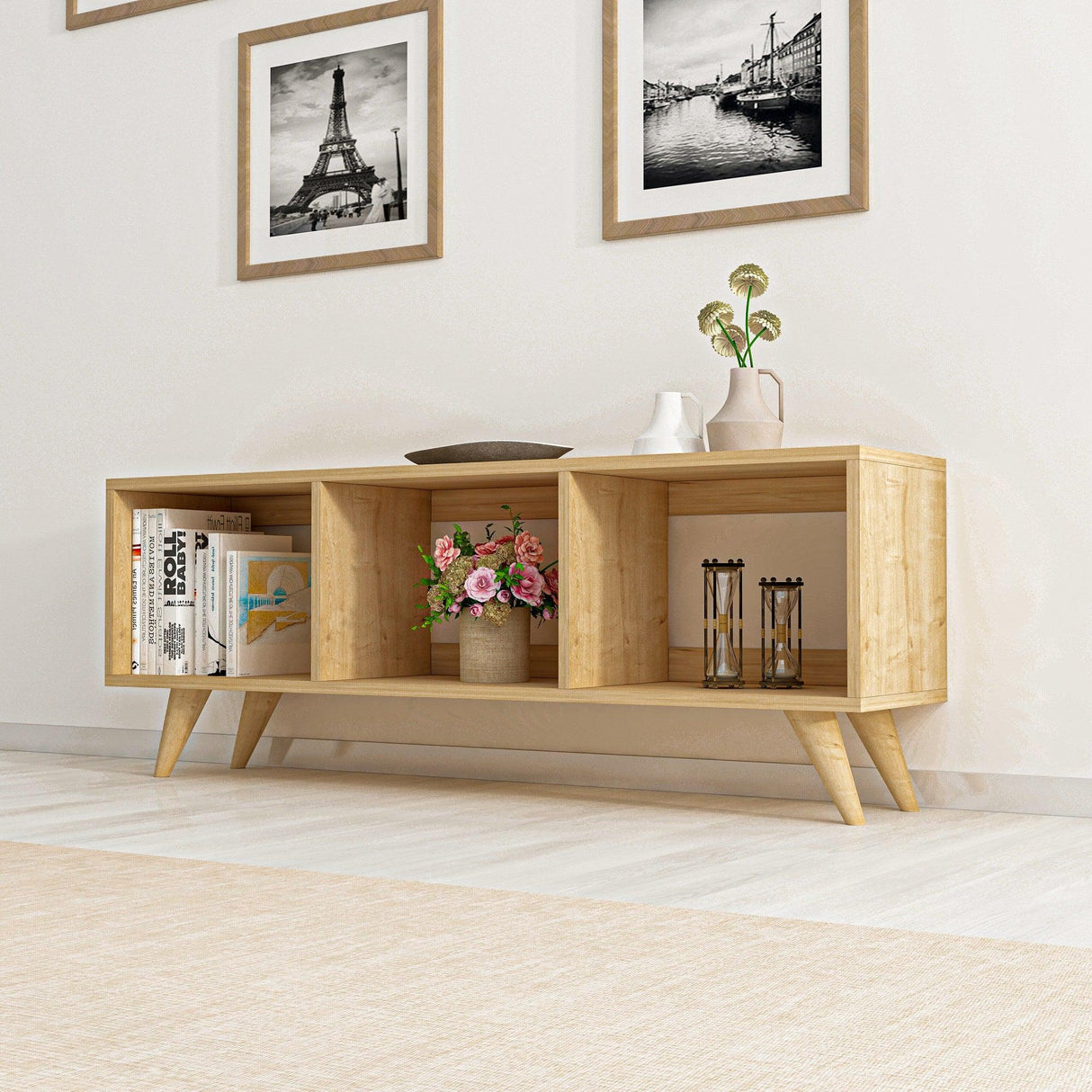 COMODA TV Tina - Sapphire, Safir, 30x48x120 cm