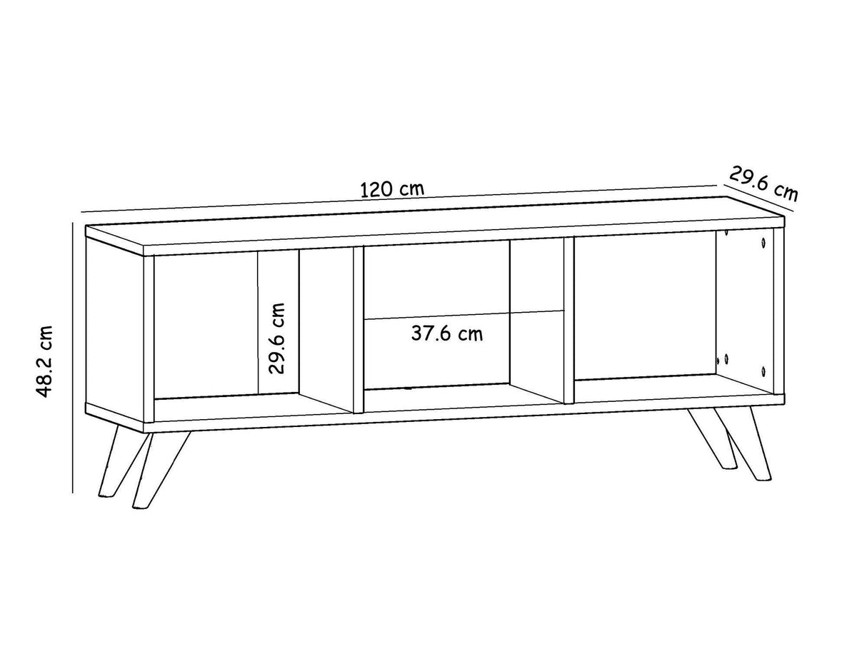 COMODA TV Tina - Sapphire, Safir, 30x48x120 cm