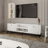 Comodă TV Bien, Diverse culori, 150x30x48 cm - Alb | SKU: 382NRC1140 | Comodă TV Bien, 150x30x48 cm, varianta Alb, produs pentru amenajarea locuinței, disponibil online în România la CasaMob