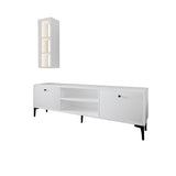 Comodă TV Bien, Diverse culori, 150x30x48 cm - Alb | SKU: 382NRC1140 | Comodă TV Bien, 150x30x48 cm, varianta Alb, produs pentru amenajarea locuinței, disponibil online în România la CasaMob