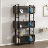 Bibliotecă Still, Nuc, 90x25x160 cm