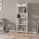 Bibliotecă Country, Diverse culori, 64x30x180 cm - Alb | SKU: 382NRC1305 | Bibliotecă Country, 64x30x180 cm, varianta Alb, produs pentru amenajarea locuinței, disponibil online în România la CasaMob