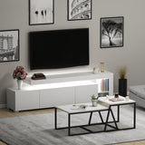 Set Mobila Sufragerie Beliz - White, Alb, 192x53x37 cm