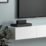 Comodă TV Terra, Diverse culori, 180x31x26 cm - Alb | SKU: 382NRC1509 | Comodă TV Terra, 180x31x26 cm, varianta Alb, produs pentru amenajarea locuinței, disponibil online în România la CasaMob