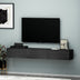 Negru | SKU: 382NRC1511 | Comodă TV Terra, 180x31x26 cm, varianta Negru, produs pentru amenajarea locuinței, disponibil online în România la CasaMob