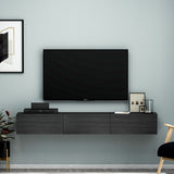 Comodă TV Terra, Diverse culori, 180x31x26 cm - Negru | SKU: 382NRC1511 | Comodă TV Terra, 180x31x26 cm, varianta Negru, produs pentru amenajarea locuinței, disponibil online în România la CasaMob